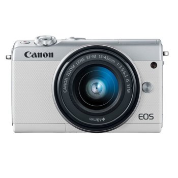 Canon EOS M100 White + EF-M 15-45mm f/3.5-6.3