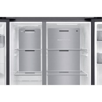 хладилник с фризер samsung rs70f65kefeo