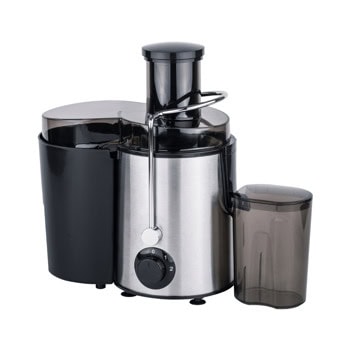 Сокоизстисквачка Crown CJJ-1445K, остриета от неръждаема стомана, вместимост 0.5 l, 450W, инокс | JAR Computers Сокоизстисквачка Crown CJJ-1445K