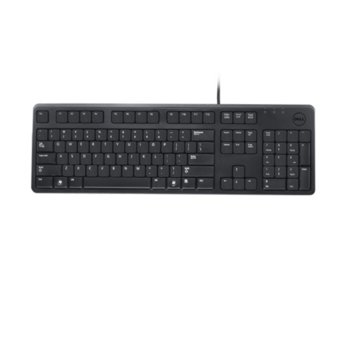 Dell KB212-B QuietKey USB Black