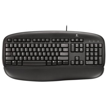 Logitech Deluxe-L Black, PS/2, OEM