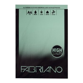 Fabriano Копирен картон, A4, 160 g/m2, резеда, 50 листа image