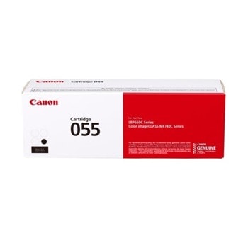 Тонер касета за Canon LBP66x series/MF74x series, Cyan - CRG-055 C - PN: 3015C002AA, заб.: 2100 брой копия | JAR Computers Canon CRG-055 C