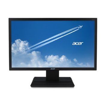 Монитор Acer V206WQLbmd (UM.IV6EE.014), 19.5" (49.53 cm) IPS панел, WXGA+, 6ms, 100 000 000:1, 250cd/m2, DVI, D-Sub | JAR Computers Acer V206WQLbmd UM.IV6EE.014