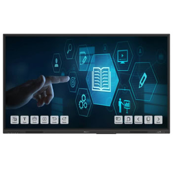 Интерактивен дисплей Philips 86BDL3152E/00, 86" (218.44 cm), 4K/UHD VA сензорен дисплей, HDMI, VGA, USB, USB-C, RS232C, Wi-Fi, Bluetooth, LAN | JAR Computers Philips 86BDL3152E/00