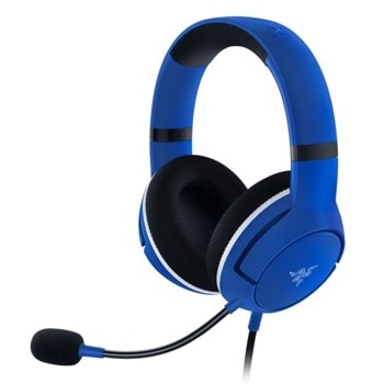 Слушалки Razer Kaira X for Xbox Shock Blue (RZ04-03970400-R3M1), микрофон, гейминг, 50мм говорители, AUX, сини | JAR Computers Razer Kaira X for Xbox Shock Blue RZ04-03970400-R3