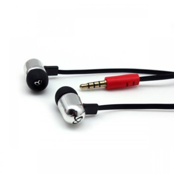 Слушалки SBOX EP-044S, микрофон, 3.5mm жак, 32 Ohm импеданс, 116 ± 3dB чувствителност, сиви | JAR Computers SBOX EP-044S Слушалки с микрофон Сиви