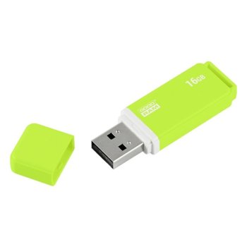 Памет 16GB USB Flash Drive Goodram UMO 2, USB 2.0, зелен | JAR Computers Goodram UMO2-0160OGR11