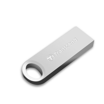 Transcend 16GB JetFlash 520, Silver Plating
