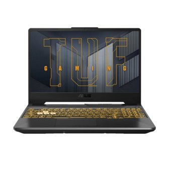 Лаптоп Asus TUF Gaming A15 FA506QM-HN005 (90NR0606-M01030), осемядрен AMD Ryzen™ 7 5800H 3.2/4.4GHz, 15.6" (39.62 cm) Ful HD 144Hz IPS Anti-Glare Display & GF RTX 3060 6GB, (HDMI), 16GB DDR4, 1TB SSD, 1x USB 3.2 Type C, Free DOS | JAR Computers Asus TUF Gaming A15 FA506QM-HN005