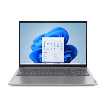 Лаптоп Lenovo ThinkBook 16 G7 ARP (21MW001DBM)(сив), осемядрен AMD Ryzen 7 7735HS 3.2/4.75GHz, 16" (40.64cm) WUXGA IPS Anti-Glare Display (HDMI), 32GB DDR5, 1TB SSD NVMe, 1x USB 4.0 Type-C, No OS | JAR Computers Lenovo ThinkBook 16 G7 ARP 21MW001DBM