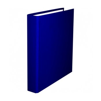 Папка, за документи с формат до A5, с два ринга, синя | JAR Computers Папка