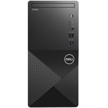Настолен компютър Dell Vostro 3030 Desktop (N2006VDT3030MTEMEA01_UBU), десетядрен Intel Core i5-14400 2.5/4.7GHz, 8GB DDR5, 512GB SSD NVMe, 1x USB 3.2 Gen 1 Type-C, 3x USB 3.2 Gen 1 Type-A, Linux | JAR Computers Dell Vostro 3030 Desktop N2006VDT3030MTEMEA01_UBU