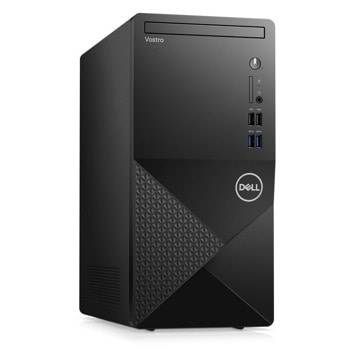 Настолен компютър Dell Vostro Desktop 3910 (N7305VDT3910EMEA01_WIN_11), дванадесетядрен Alder Lake Intel Core i7-12700 1.6/4.9 GHz, 8GB DDR4, 1TB HDD, 4x USB 3.2 Gen 1, Windows 11 Pro | JAR Computers Dell Vostro Desktop 3910