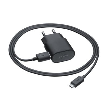 NOKIA AC-60E USB CHARGER BLACK