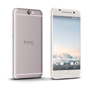 HTC One A9 Opal Silver + Transcend 32GB micro SDHC