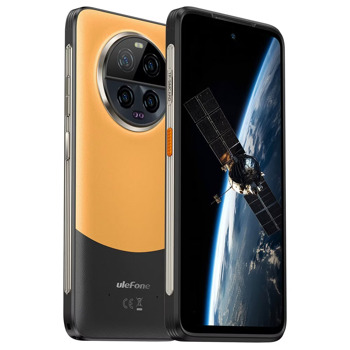 Смартфон Ulefone Armor 23 Ultra (оранжев), поддържа 2 SIM карти, 6.78" (17.22 cm) 120Hz LCD дисплей, осемядрен MediaTek Dimensity 8020 2.6GHz, 12GB RAM, 512GB Flash памет, 50.0 + 8.0 + 50.0 + 64.0 & 50 Mpix камери, Android, 332g | JAR Computers Ulefone Armor 23 Ultra 12/512GB Orange