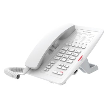 VoIP телефон Fanvil H3W, 2 SIP акаунта, 2x 10/100 Mbps LAN порта, PoE, Wi-Fi, бял image