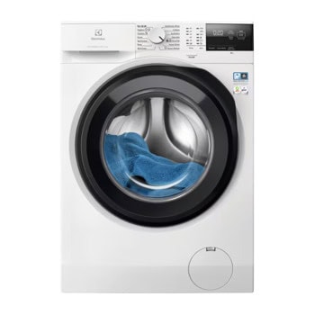 Перална машина Electrolux EW7F2482E, клас A, 8 кг. капацитет, 1400 оборота в минута, 14 програми, свободностояща, 59.6cm ширина, CareDrum, SensiCare, бяла | JAR Computers Electrolux EW7F2482E