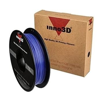 Консуматив за 3D принтер Inno3D, ABS Blue, 1.75mm, син, 500g, пакет от 5 броя | JAR Computers Inno3D ABS Blue - 5 pcs pack 3DP-FA175-BL05