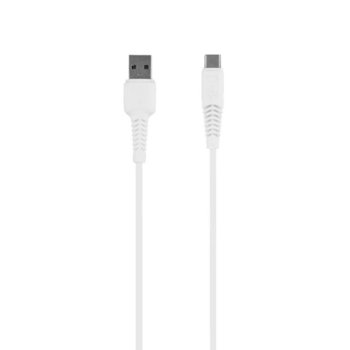 Кабел TnB, от USB Type A(м) към USB Type C(м), 1m, бял | JAR Computers TnB USB Type C 1m white