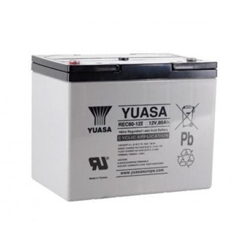 YUASA REC80-12I CyclicHR VRLAbattery 12V-80Ah 9Y