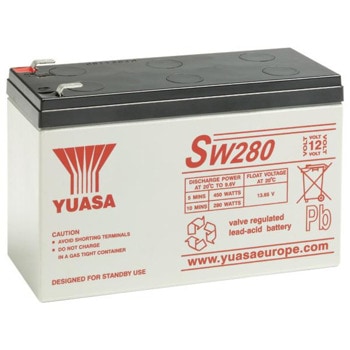 Акумулаторна батерия Yuasa SW280, 12V, 9Ah, VRLA, F2 конектори image