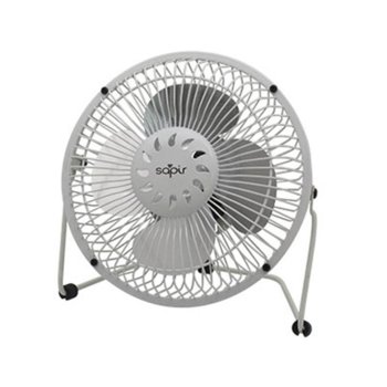 Настолен USB вентилатор SAPIR SP 1760 USB6, 150 mm диаметър, 2.5W, 5V, бял | JAR Computers Настолен USB вентилатор SAPIR SP 1760 USB6