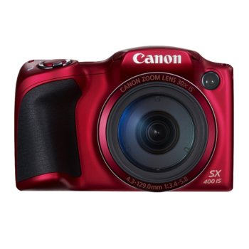 Canon PowerShot SX400 IS, червен