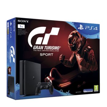 PlayStation 4 Slim 1TB + Gran Turismo Sport