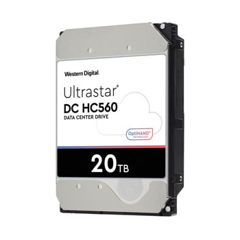 Твърд диск 20TB Western Digital WUH722020ALE6L4, SATA 6Gb/s, 7200 rpm, 512MB кеш, 3.5" (8.89 cm) | JAR Computers Western Digital 20TB 0F38755 WUH722020ALE6L4