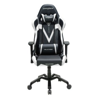 Геймърски стол DXRacer VALKYRIE OH/VB03/NR, черен/бял | JAR Computers DXRacer VALKYRIE OH/VB03/NW