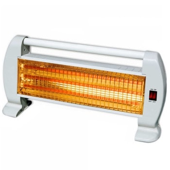 Кварцова печка Rosberg R51972A, 1200W, 3 нива, защита от обръщане, бяла | JAR Computers Rosberg R51972A