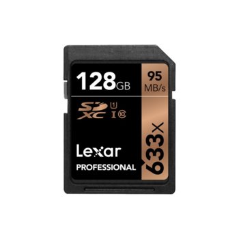 Lexar 128GB SDXC Professional 633X