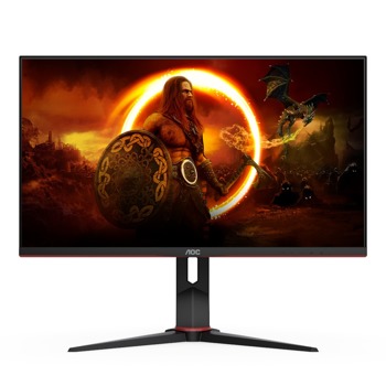 Монитор AOC U28G2XU/BK, 28" (71.12 cm) IPS панел, 144Hz, 4K/UHD, 1ms (MPRT), 80M:1, 370 cd/m2, DisplayPort, HDMI, USB HUB | JAR Computers Монитор AOC U28G2XU/BK