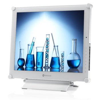 Монитор AG NEOVO X-19E, 19"(48.26 cm), SXGA TN LED, VGA, HDMI, DVI-D, DisplayPort, бял | JAR Computers AG NEOVO X-19E White