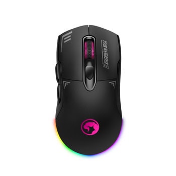 Мишка Marvo M803W, оптична (4800 dpi), жична/безжична, USB, черна, гейминг, 7 бутона | JAR Computers Мишка Marvo M803W BK