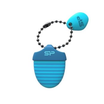 Памет 32GB USB Flash Drive, Silicon Power Touch T30 Blue, USB 2.0, син | JAR Computers Silicon Power 32GB Touch T30 Blue USB 2.0