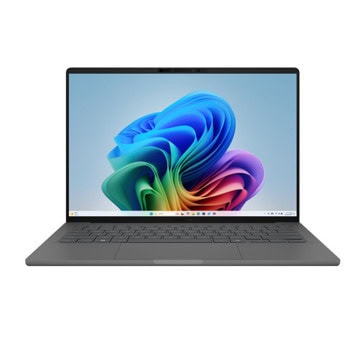 Лаптоп Asus Zenbook A14 UX3407RA-QD010W(90NB16G2-M005P0), дванадесетядрен Snapdragon X Elite X1E-78-100, 14"(35.56cm) WUXGA OLED Display, 32GB LPDDR5X, 1TB SSD NVMe, 1x USB 3.2 Type-A, Windows 11 Home | JAR Computers Лаптоп Asus Zenbook A14 UX3407RA-QD010W