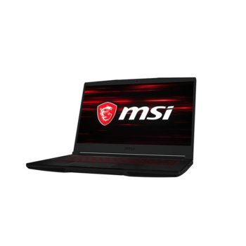Лаптоп MSI GF63 Thin 10SCSR (9S7-16R412-1021-16GB), четириядрен Comet Lake Intel Core i5-10300H 2.5/4.5 GHz, 15.6" (39.62 cm) Full HD IPS 144Hz Display & GF GTX 1650 Ti 4GB, (mDP), 8GB DDR4, 512GB SSD, 1x USB 3.2 Type-C, No OS | JAR Computers MSI GF63 Thin 10SCSR