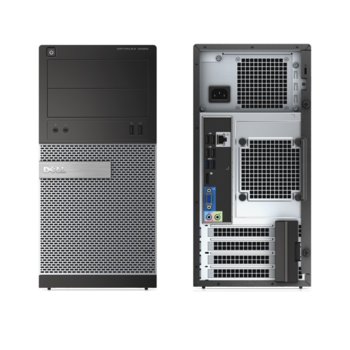 Настолен компютър Dell OptiPlex 3020 MT (CA004D3020MT1HSWEDB), двуядрен Intel Pentium G3240 3,1GHz, 4GB RAM, 500GB 7200rpm HDD, DisplayPort, Lan1000, клавиатура & мишка, Linux, 3г. гаранция | JAR Computers Dell OptiPlex 3020 MT CA004D3020MT1HSWEDB