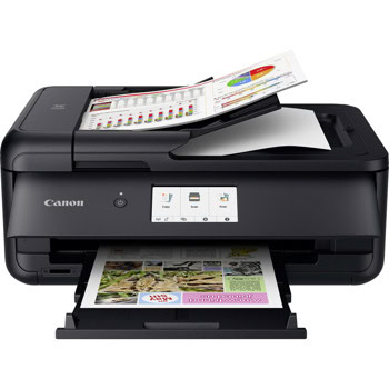 Мултифункционално мастиленоструйно устройство Canon PIXMA TS9550a, цветен, принтер/копир/скенер, 4800 x 1200dpi, 33 стр/мин, Hi-Speed USB, LAN, Wi-Fi, A4, Cloud Link | JAR Computers Canon PIXMA TS9550a 2988C036AA