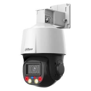 IP камера Dahua SD3E405DB-GNY-A-PV1-27135, куполна камера, 4Mpix(2560x1440@30fps), 2.7-13.5mm варифокален обектив, H.265+/H.265/H.264+/H.264B/H.264M/H.264H/MJPEG, IR осветеност (до 50m), външна IP66, PoE, microSD слот до 256GB | JAR Computers Dahua SD3E405DB-GNY-A-PV1-27135