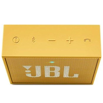 Блутут колонка JBL GO, Жълт