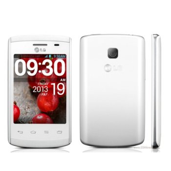 LG Optimus L1 II E410 Smartphone, бял, 3.0"