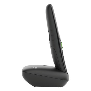 Безжичен DECT телефон Gigaset E290 черен