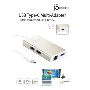 j5Create JCA374 USB C
