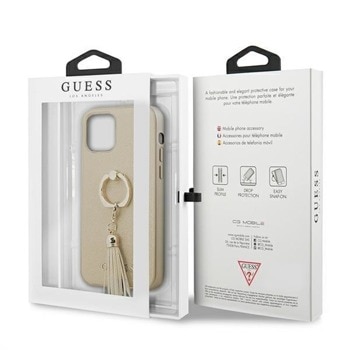 Guess Saffiano Hard Case With Ring Stand