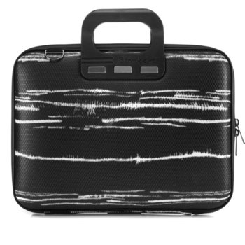 Чанта за лаптоп Bombata Mediobombata Black&White black, до 14" (35.56 cm), черна | JAR Computers Bombata Mediobombata Black&White 13-14 inch black