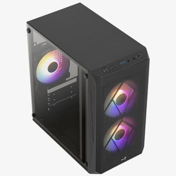 Aerocool CS-107-A-BK-V2 | JAR Computers Aerocool CS-107-A-BK-V2